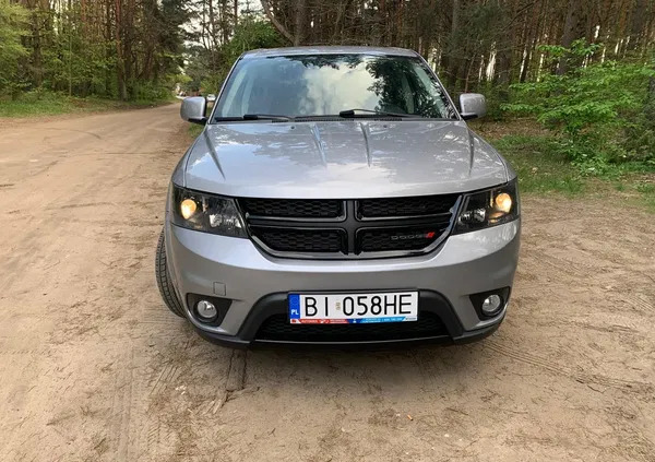 samochody osobowe Dodge Journey cena 74500 przebieg: 122400, rok produkcji 2018 z Białystok